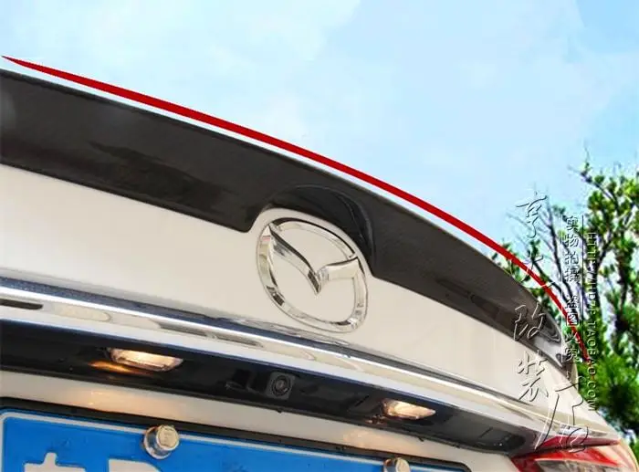 Подходит для MAZDA Atenza хвост крыла спойлера из углеродного волокна | Автомобили и