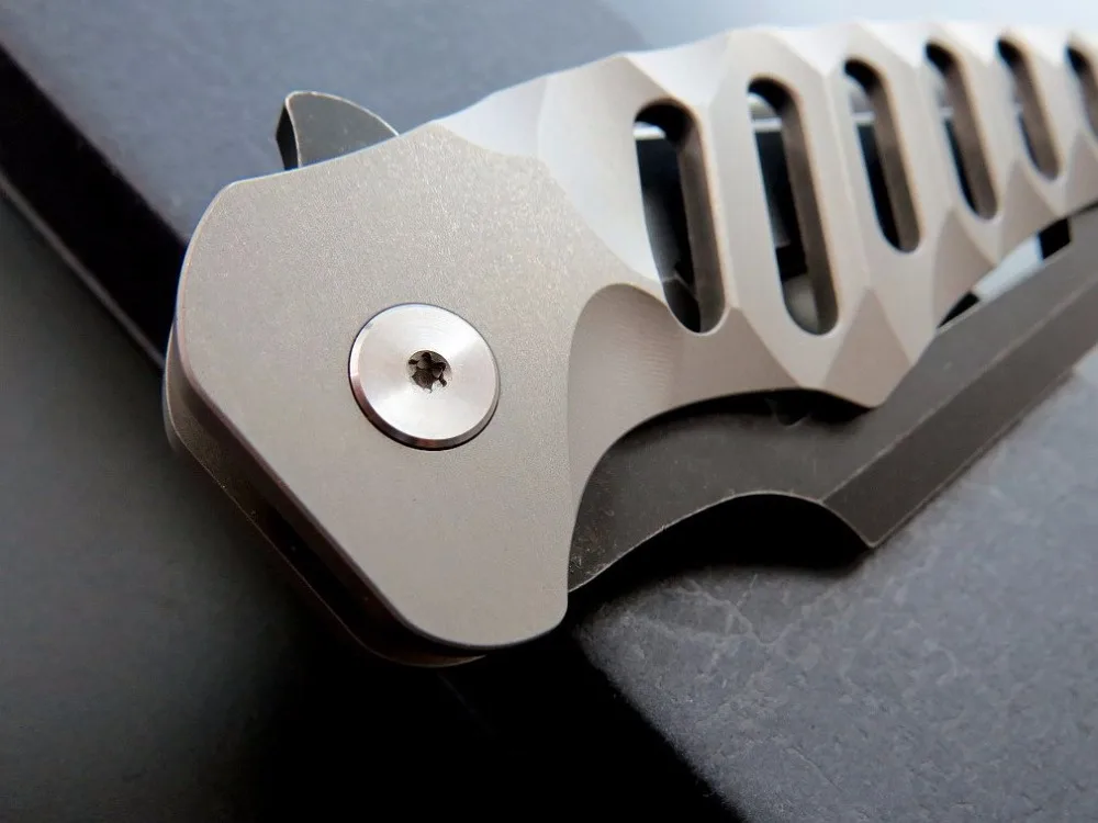 Eafengrow EF218 folding knife TC4 titanium alloy hunting S35VN Steel Pocket Outdoor camping EDC Tool | Инструменты