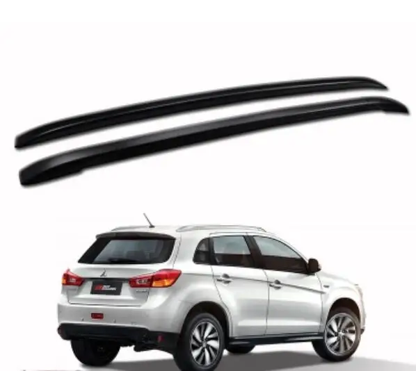 

Aluminium alloy Car Roof Rack Baggage luggage Bar Black/Silver Fits For Mitsubishi ASX 2013 2014 2015 2016 2017 2018