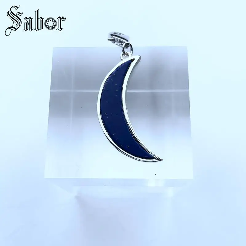 Подвеска thomas Dark Blue Moon Подарочные ювелирные изделия для женщин новый подарок на