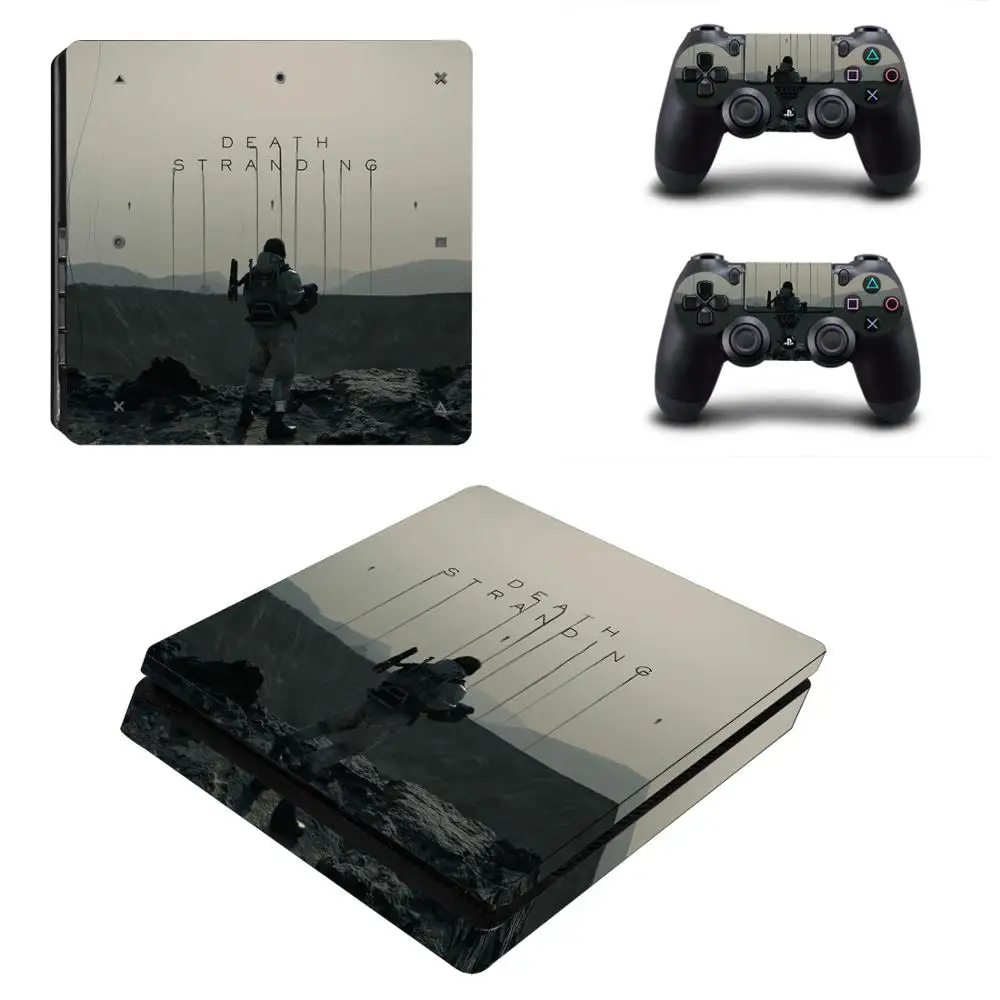 Наклейка на кожу для консоли Sony Playstation 4 и контроллеров PS4 Slim|Наклейки| |