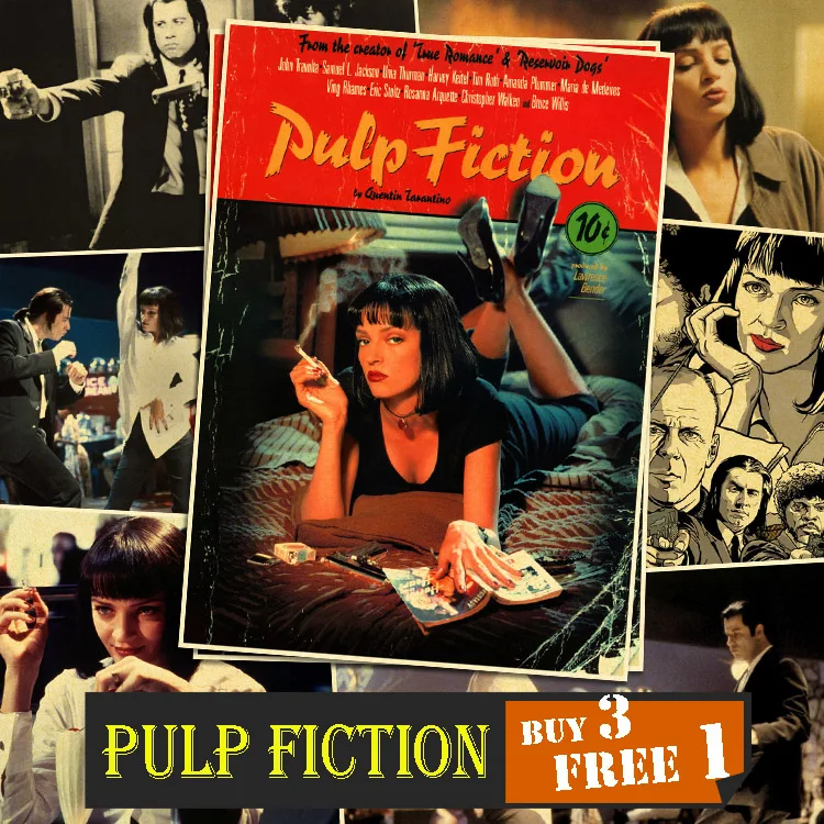 Мякотью Художественная литература плакат Винтаж ретро крафт Бумага фильм