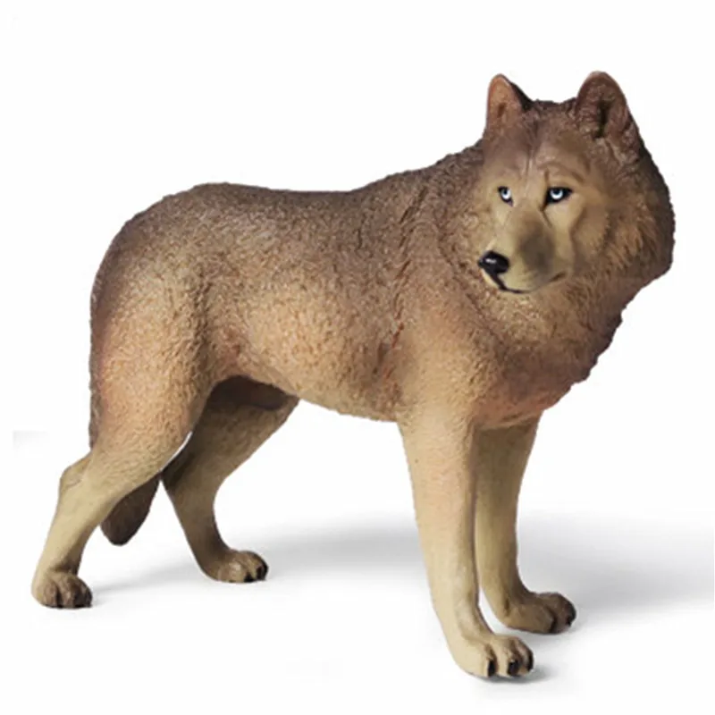 Мужской волк моделирование собака диких животных Colophony ремесла уточнение