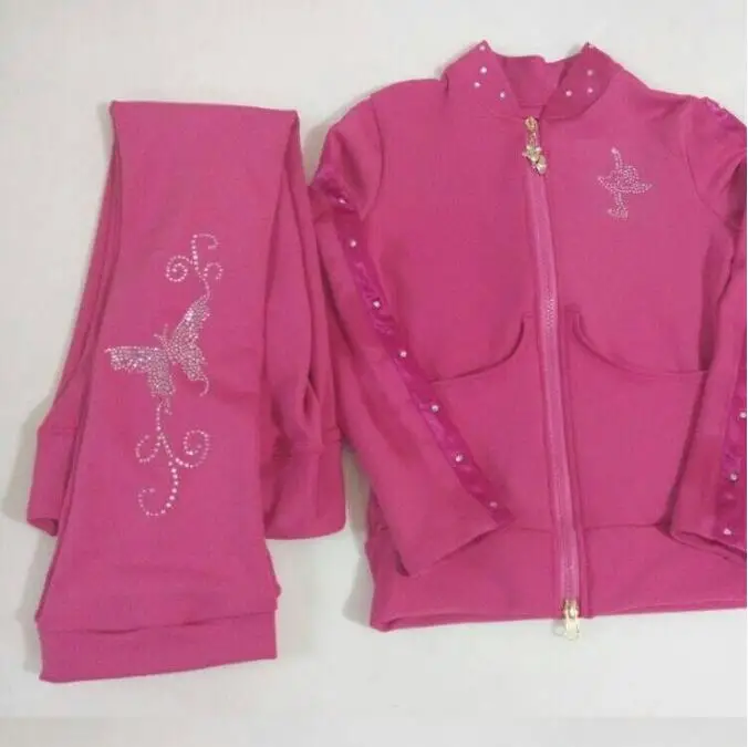 Одежда для катания на роликах с длинными рукавами трико ритмической гимнастики