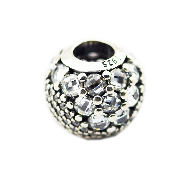 

CKK Silver 925 Jewelry Fits Pandora Bracelets Enchanted Pave Charms Fashion Beads Original Sterling Silver Making