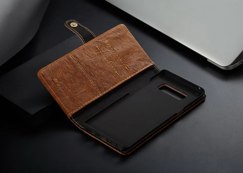 3D Case For Samsung Galaxy s9 s8 Plus s7 egde Retro Leather Wallet Card Pocket Cover Back Phone Note 8 9 | Мобильные телефоны и