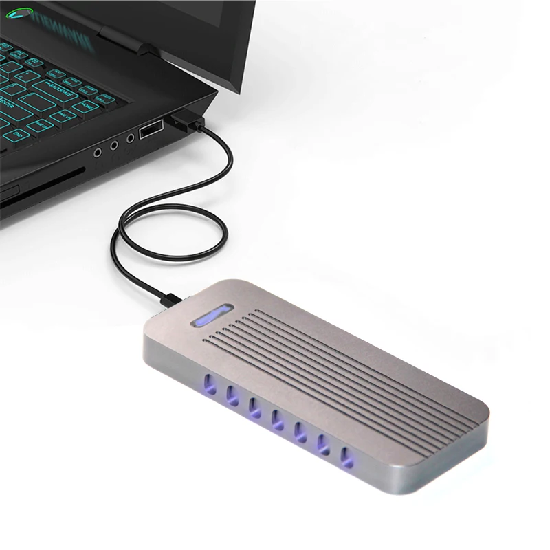 Алюминиевый внешний M.2 до 10 Гбит/с USB 3 1 Тип C NVMe PCIe 0 SSD корпус M ключ NGFF
