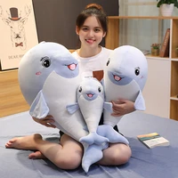 new 1pc 406080cm new kawii yangtze porpoise pillow doll plush toys dolphins doll for kids boys girls birthday christmas gift