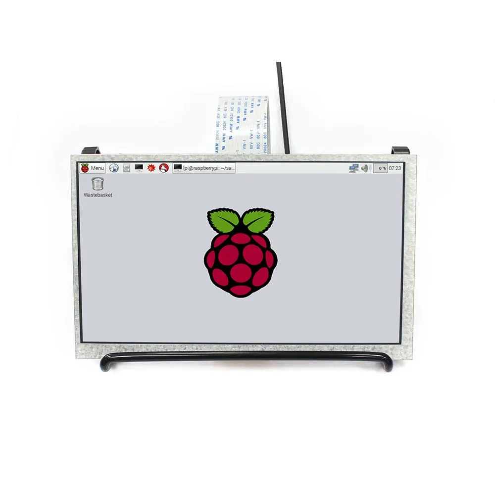 Waveshare 7-дюймовый IPS дисплей для Raspberry Pi интерфейс DPI без касания 1024x600 совместим с