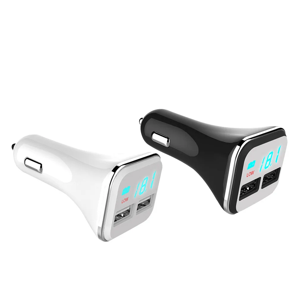 Car Universal Dual USB port fast charging charger adapter 52V 4.8A digital display screen | Автомобили и мотоциклы