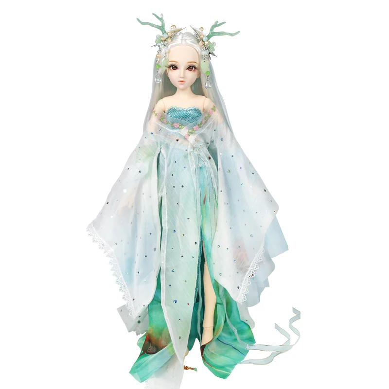 Дневник Queen 1/4 BJD шарнирное тело маленький Дракон Девушка с макияжем включая
