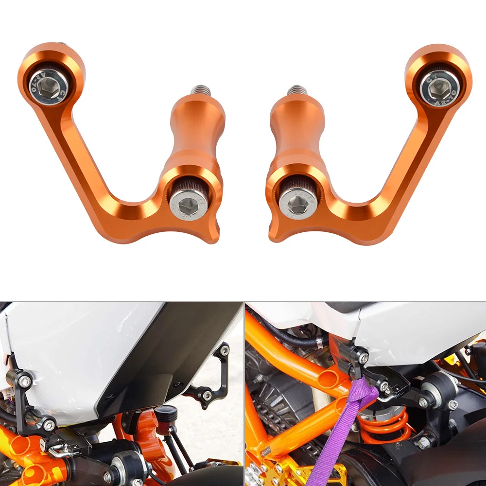 Алюминиевые Анодированные гоночные крючки для мотоциклов KTM 1190 RC8 RC8R все годы |