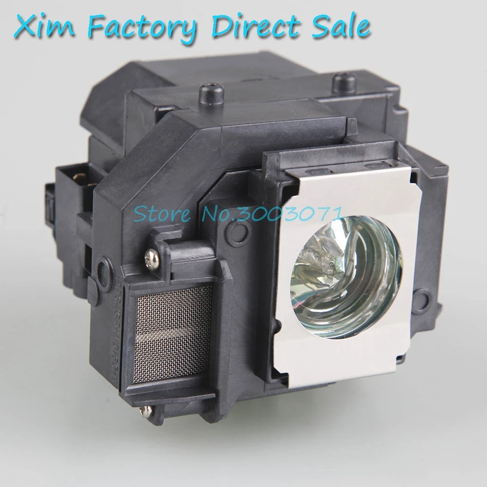 Высокое качество ELPLp58 V13H010L58 Замена лампы проектора с Корпус для EPSON EB-S10/EB-S9/EB-S92/EB-W10/EB-W9/EB-X10