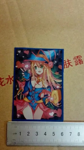 100 шт./лот 62x89 мм рукава для карт аниме японских девочек защита Yu Gi Oh cards1|Настольные