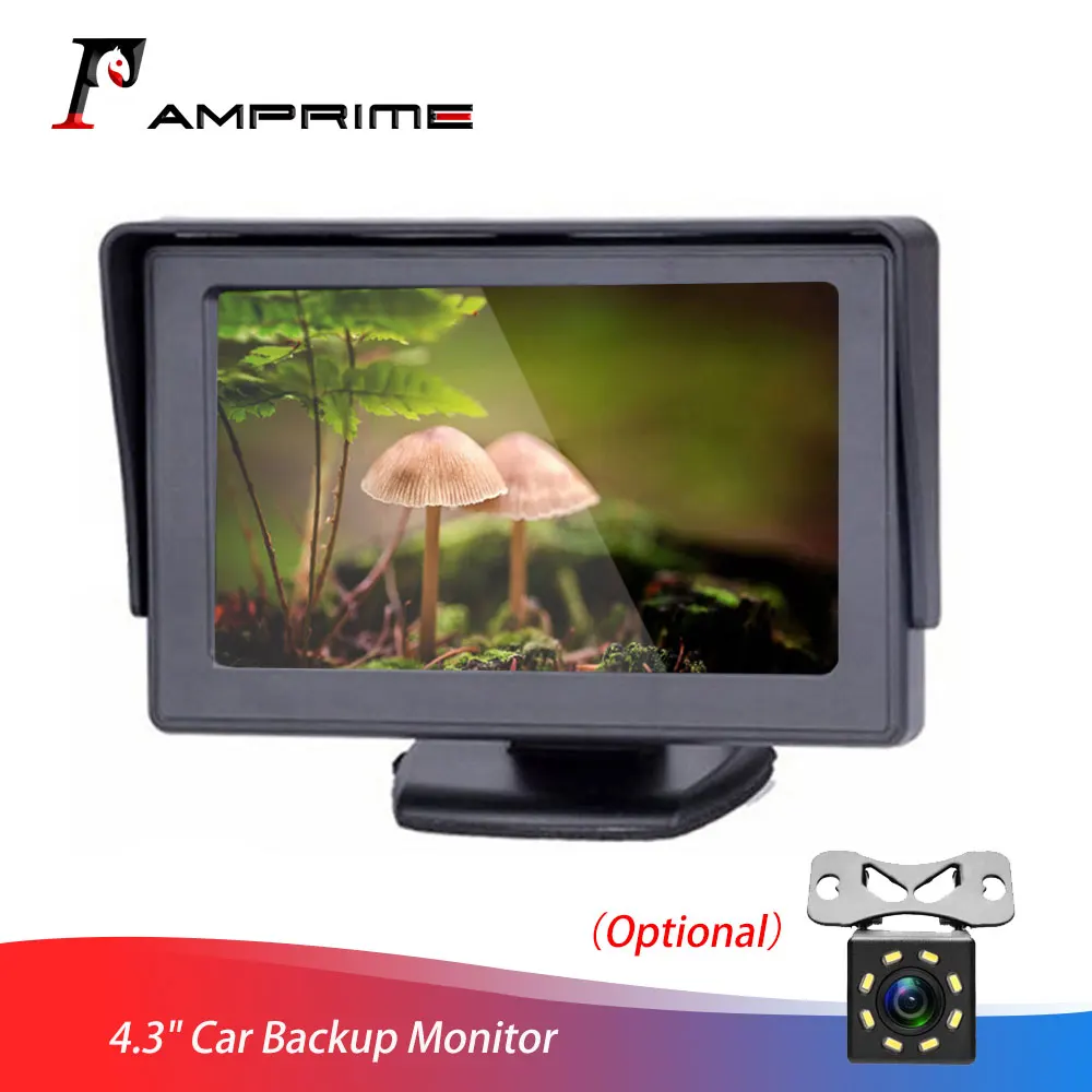 AMPrime 4 3 "Автомобильный монитор TFT LCD автомобильный заднего вида парковочная