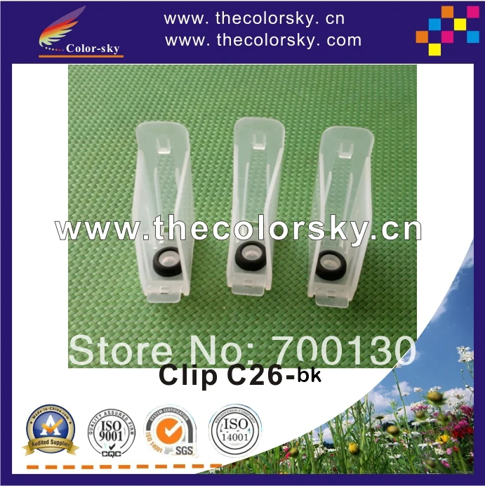 

(C26-bk) plastic cartridge transport cover clip for Lexmark 100bk 100 bk PRO705 pro708 PRO805 pro808 PRO905 pro908