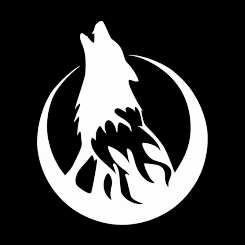 Wolf Funny Car Sticker Auto Products Motorcycle Goods Howling Animal Cars Styling Decals Vinyl Waterproof Creative Decoration | Автомобили