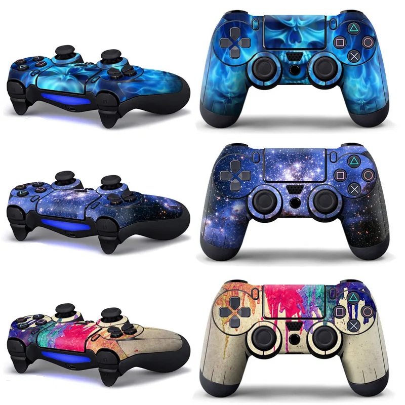 Защитные наклейки на Контроллер Sony Playstation 4 с полным покрытием для защиты от