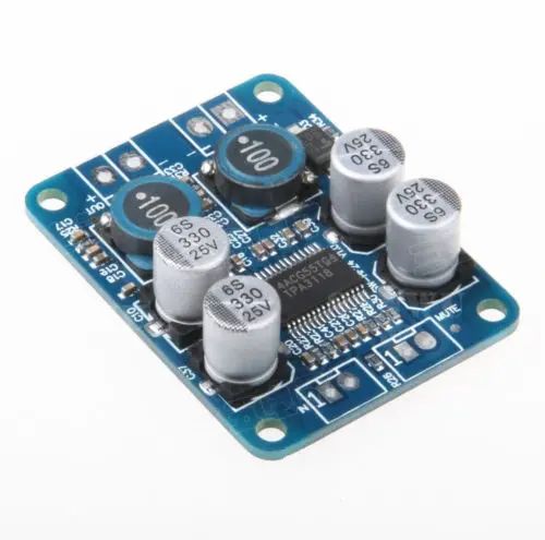 DC 12 в-24 в TPA3118 BTL 60 Вт моно цифровой аудио усилитель мощности плата Amp модуль