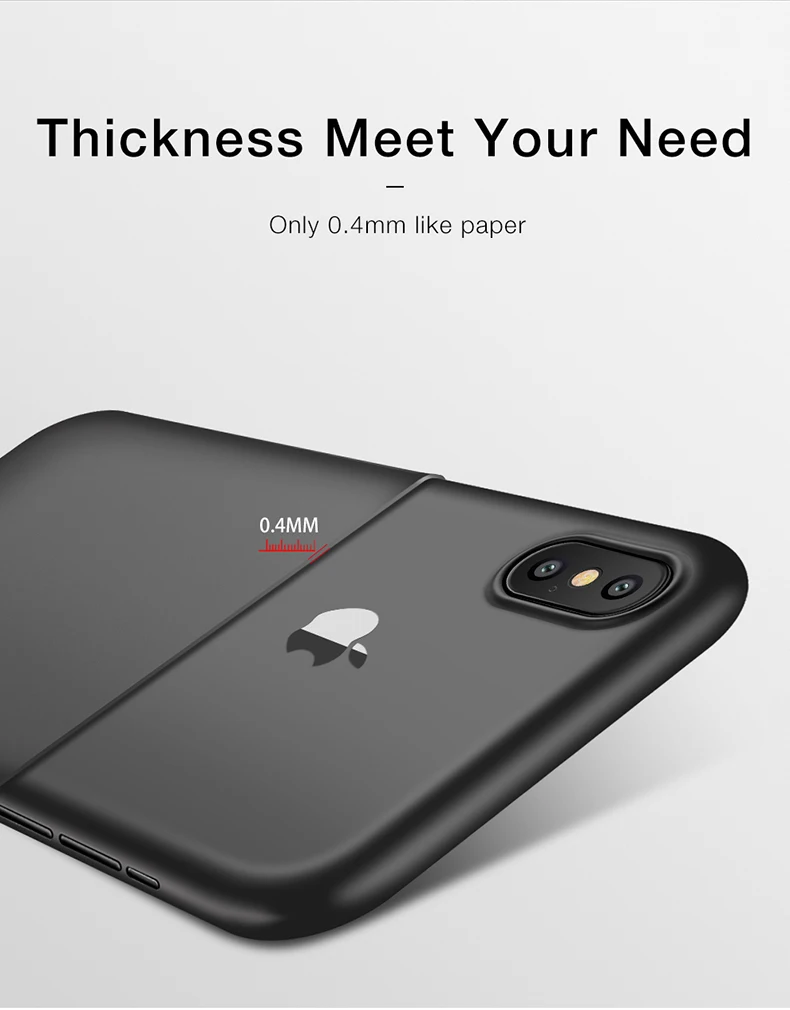 Cafele чехол для телефона для iPhone X ультра тонкий чехол матовый Жесткий PP на iPhone X 10 для телефона Задний защитный чехол s