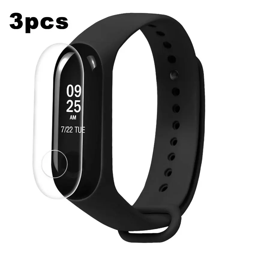3 шт. Защитная пленка для Miband3 Mi band HD ультратонкая против царапин Xiaomi Band | Мобильные