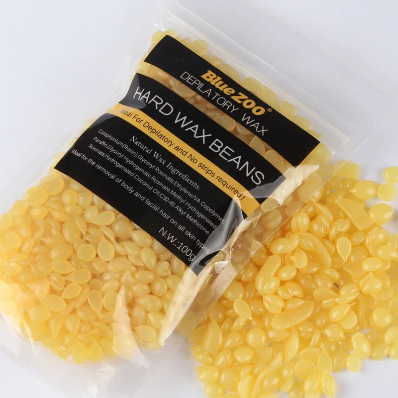 Бикини с твердым воском 1 пакет бразильский воск для удаления волос удаление