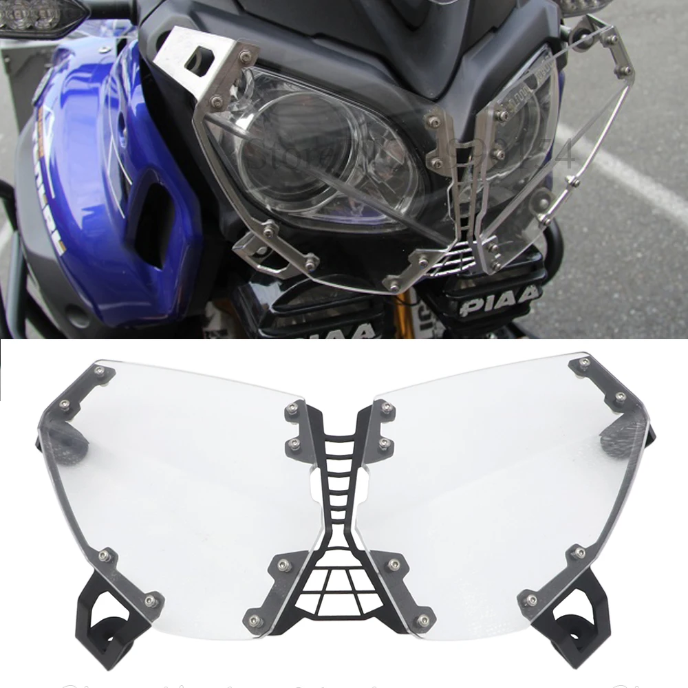 Модификация мотоцикла защита для фар YAMAHA XT1200Z XT 1200 Z Super Tenere 2010 2018|Накладки и