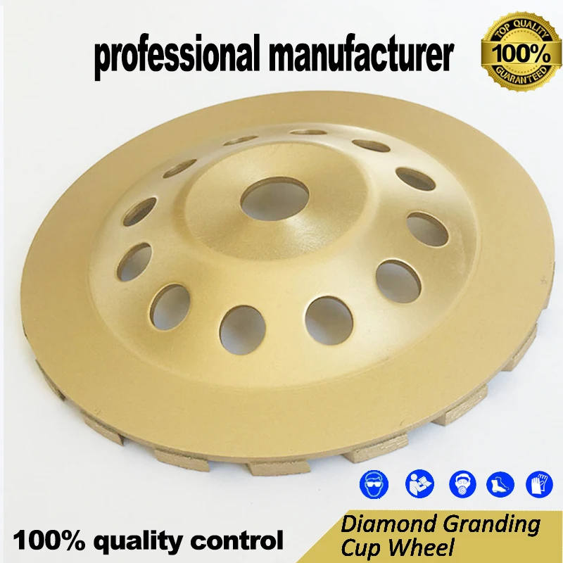 

concrete cement saw and concrete road Diamond bowl grinding piece 180mm corrugated grinding wheel grinding wheel