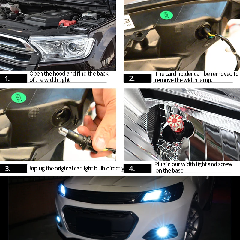T10 w5w светодиодный автомобиля 12V Светодиодный светильник 194 57SMD Габаритные Огни Авто Клин и габаритных огней боковые лампочки Canbus автомобильный светильник аксессуары