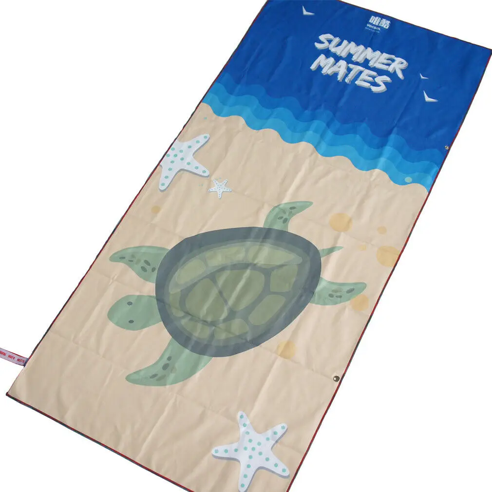 Tortoise Новое пляжное полотенце в полоску очень большое легкое быстросохнущее банное полотенце для путешествий мягкое ультра впитывающее полотенце для плавания и путешествий спортивное полотенце s - Цвет: Tortoise