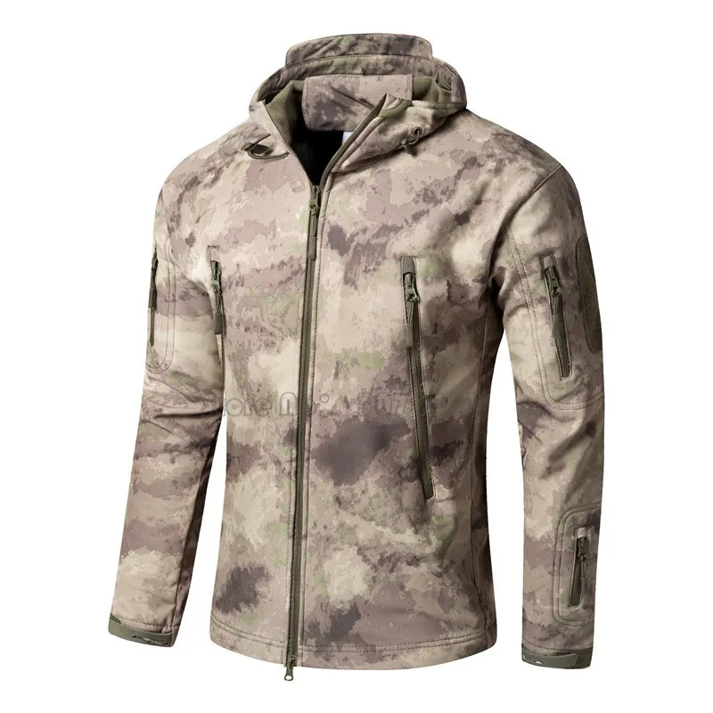 Тактическая куртка TAD SoftShell V4.0 военная камуфляжная охотничья Мужская