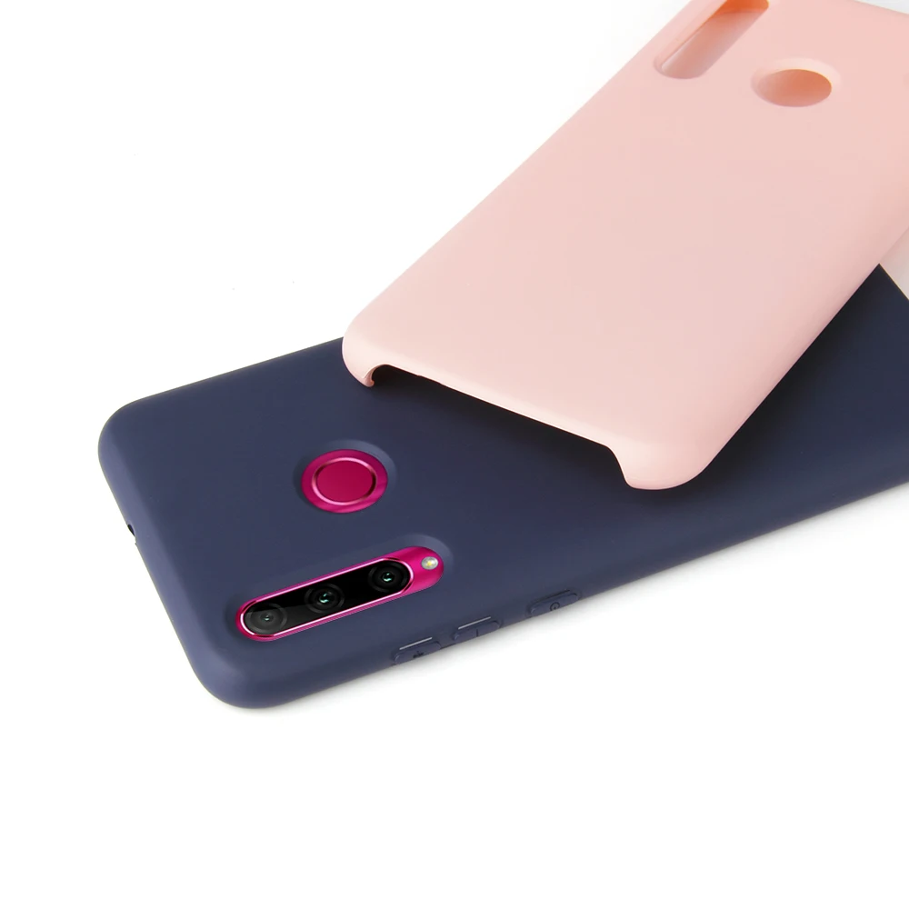 Etui huawei P Smart чехол для телефона на Funda huawei Honor 10i чехол Официальный жидкий силиконовый мягкий чехол Honor 10i чехол