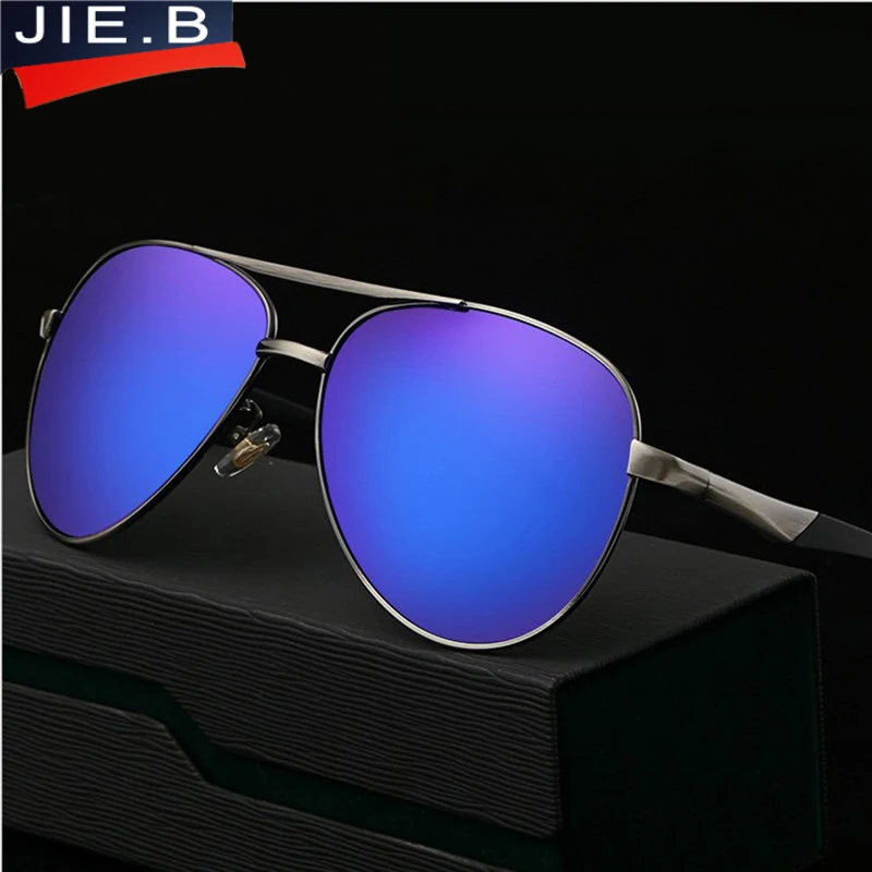 Мужские солнцезащитные очки с поляризацией для вождения в коробке|brand sun glasses|brand