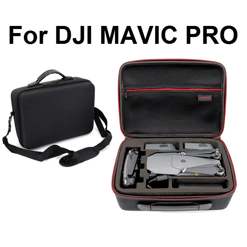 Сумка для DJI Mavic Pro Hardshell плечевая водонепроницаемая сумка чехол Портативный ящик