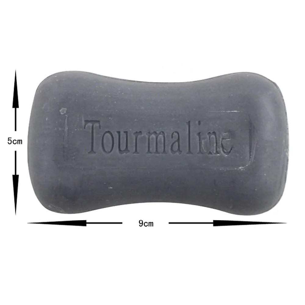 100g новый активный энергии бамбука турмалиновое мыло для акне уход за кожей лица и