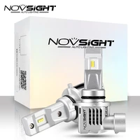 novsight new h4 led turbo cool fan h7 h11 h8 led car headlight concentrating light 6000k 12000lm 9005 9006 led car light bulbs
