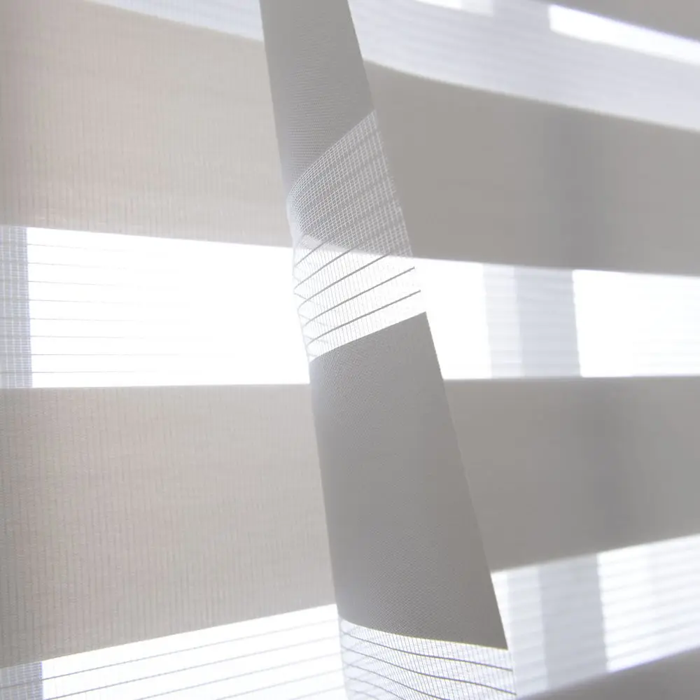 Горизонтальное окно отвесный тент жалюзи с зеброй двойные рольставни и