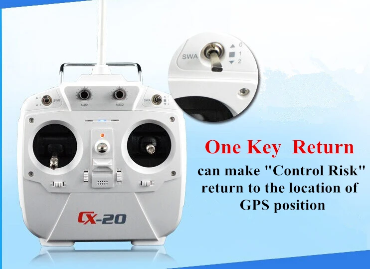 Оригинальный Cheerson cx 20 Профессиональный дроны жестокие Quadcopter GPS Дистанционное
