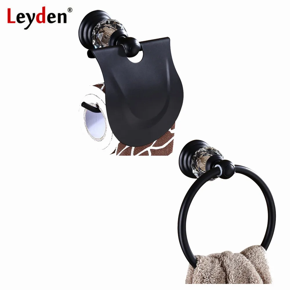 Leyden ORB металлический комплект из 2 предметов аксессуаров для ванной комнаты
