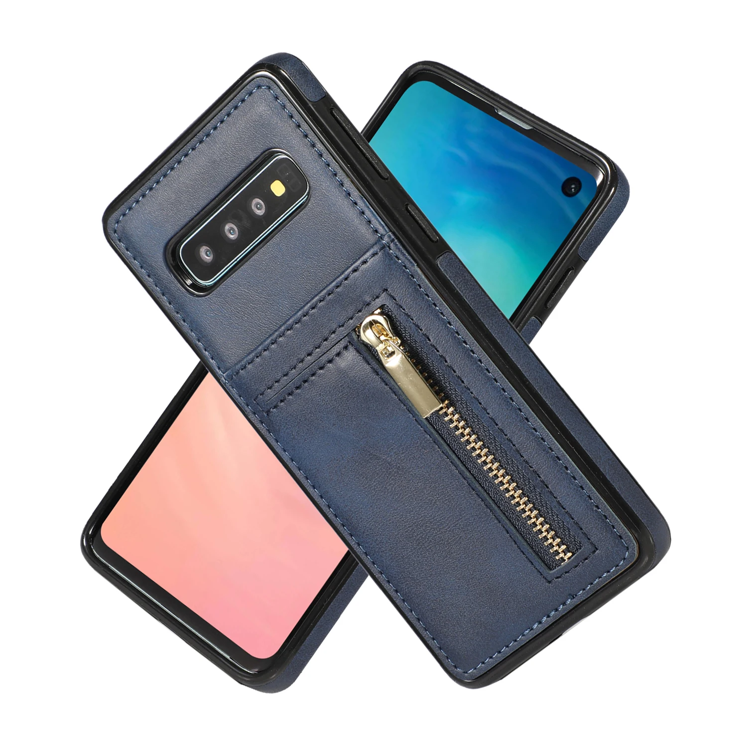 Чехол для Samsung Galaxy S10 S9 S8 Plus S7 кожаный чехол-кошелек с отделением кредитных карт