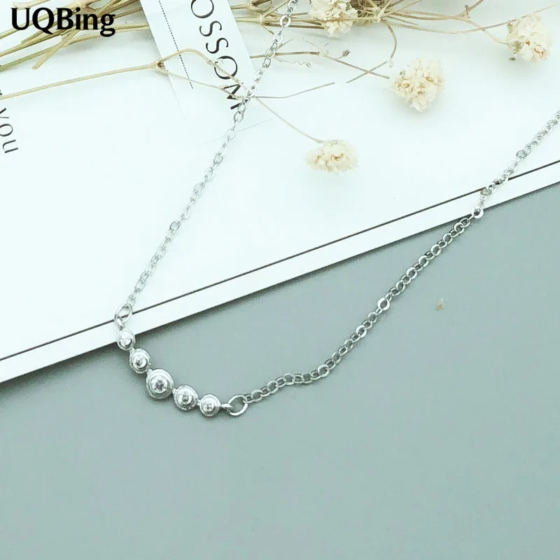 

Free Shipping 925 Sterling Silver Necklace Rhinestone Necklaces&Pendants Jewelry Collar Colar de Plata
