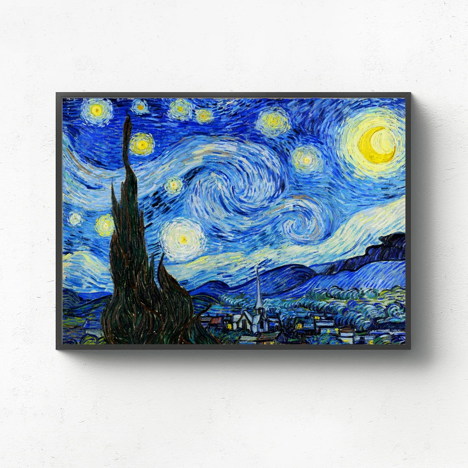 

Van Gogh Starry Night Wall Art Canvas Painting Nordic Posters And Prints Oil Paintings For Living Room Wall Pictures Decor