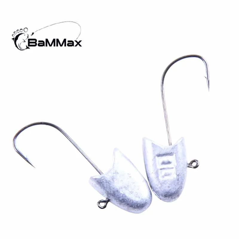 Рыболовный крючок Bammax, 5 шт., 2,6 г, 2,5 см, 4,5 г, 2,6 см, джиг-головка, свинцовый крючок для ловли карпа, фотоэлемент для джиггинга (art.: 7a607676a) - 7a607676a