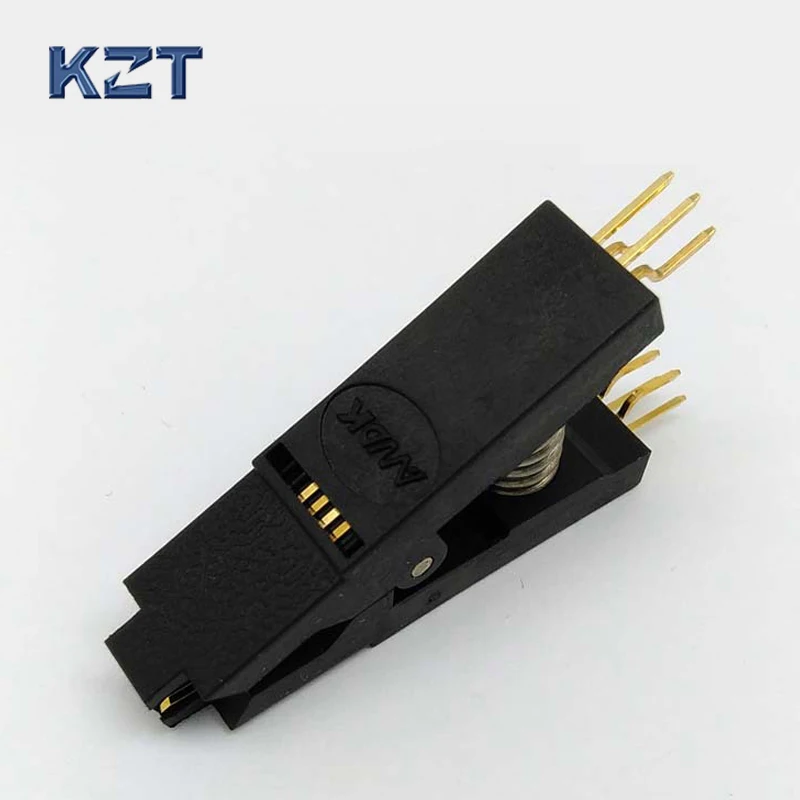 

BIOS SOP8 SOIC8 Bent Original Test Clip Pin Pitch 1.27mm Universal Body For EPROM Programming Clip Test Suitable for Dupont Line