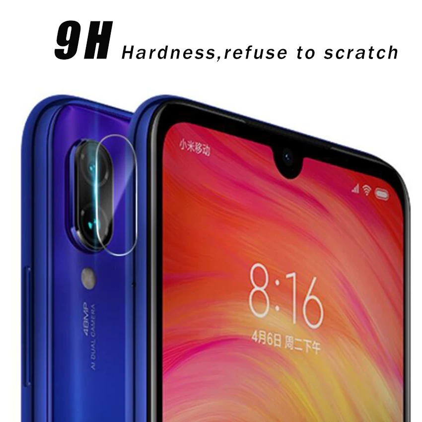 3 шт Защита экрана для Xiaomi Redmi Note 7 объектив камеры прозрачное закаленное стекло