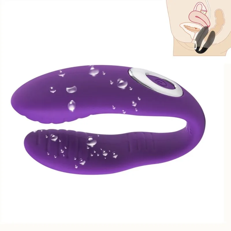Водостойкий U Тип 10 скоростной вибратор для женщин USB Перезаряжаемый G Spot
