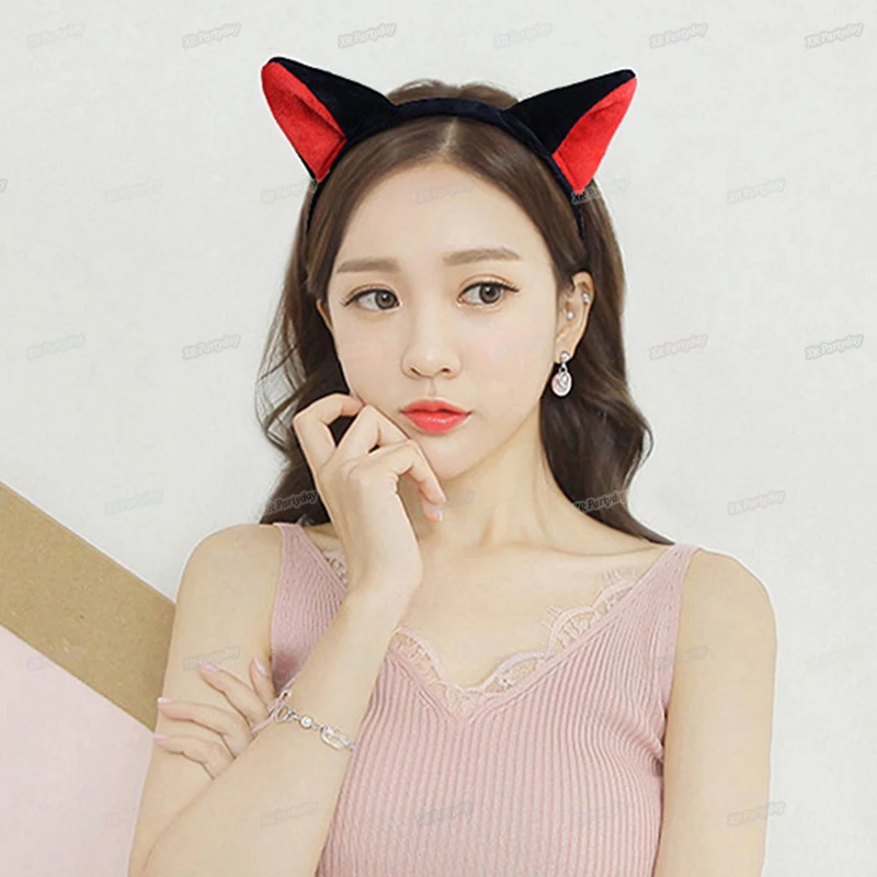 Korean Ears Fox Headbands for Women Girl Hair Accessoires Bands Carnival Fancy Dress Decor Christmas| |