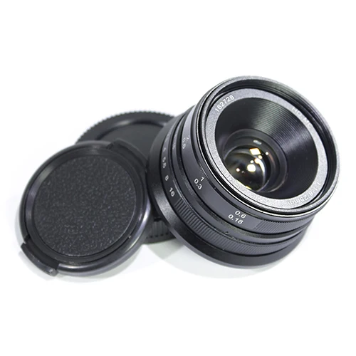 Pixco 25 мм F1.8 HD. MC ручная фокусировка объектива для Micro Four Thirds Micro 4/3 крепление GX8 GX85 G7 или для Nex mount A6500 A6300+ подарок