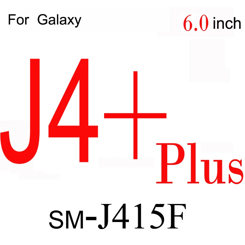 Для samsung Galaxy J2 J8 J4 J6 плюс чехол для samsung Galaxy J3 J5 J7 J2 премьер-чехол с окошком для экрана кожаный чехол с откидной крышкой - Цвет: J4 Plus