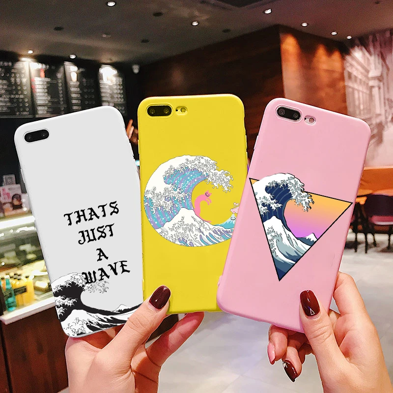 Чехол для телефона Kanagawa The Great Wave off iphone 6 67 8 plus X XS 11 12 Mini Pro MAX XR SE|Бамперы| |